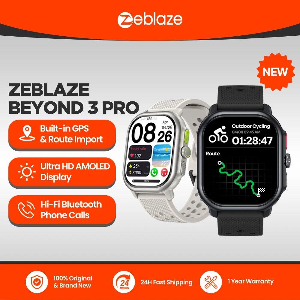 Zeblaze Beyond 3 Pro GPS Ʈ ġ,  GPS   ǰ, AMOLED ÷, ȭ ȭ   Ʈġ, 2.15 ġ, ǰ